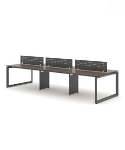 Cụm bàn làm việc nhân viên 3m6 ANETO W634728 - Ảnh 4