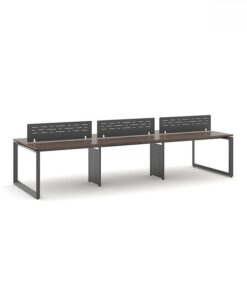 Cụm bàn làm việc nhân viên 3m6 ANETO W634728 - Ảnh 6