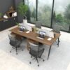Cụm bàn làm việc văn phòng 4 người 2m4 W434827 Cụm bàn làm việc văn phòng 4 người 2m4 W434827