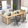 Cụm bàn làm việc 4 người cao cấp W434822 Cụm bàn làm việc 4 người cao cấp W434822