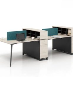 Cụm bàn làm việc 4 người sang trọng W434798 Cụm bàn làm việc 4 người sang trọng W434798 - Ảnh 2