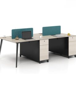 Cụm Bàn Làm Việc Hiện Đại 4 Người 2m4 W434793 Cụm Bàn Làm Việc Hiện Đại 4 Người 2m4 W434793 - Ảnh 2
