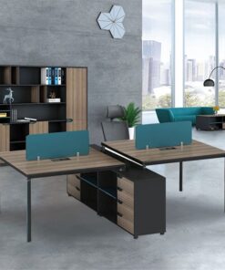 Cụm bàn làm việc 4 người thông minh W434782