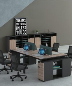 Module Bàn Làm Việc 4 Người hiện đại W434775