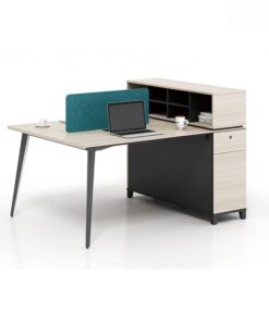 Cụm bàn làm việc 4 người sang trọng W434798 Cụm bàn làm việc 4 người sang trọng W434798 - Ảnh 3