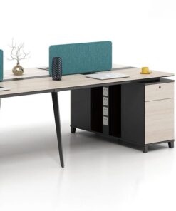 Cụm bàn làm việc 4 người cao cấp W434788 Cụm bàn làm việc 4 người cao cấp W434788 - Ảnh 3