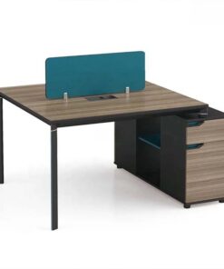 Cụm bàn làm việc 2 người cao cấp W234932 - Ảnh 2