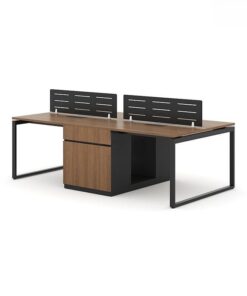 Cụm Bàn Làm Việc 4 Người 2m4 W434882 - Ảnh 4