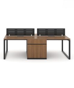 Cụm Bàn Làm Việc 4 Người 2m4 W434882 - Ảnh 5