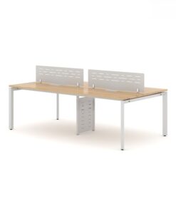 Cụm Bàn Làm Việc 4 Người 2m4 W434864 Cụm Bàn Làm Việc 4 Người 2m4 W434864 - Ảnh 4