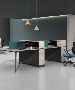 Cụm bàn làm việc 2 Người W234940 - Ảnh 2