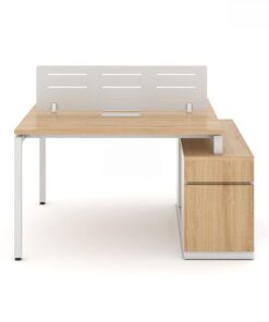 Cụm Bàn Làm Việc 2 người 1m2 W235016 Cụm Bàn Làm Việc 2 người 1m2 W235016 - Ảnh 4