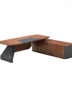 Alternative view of Bàn giám đốc gỗ sồi 2m6 cao cấp MS36141