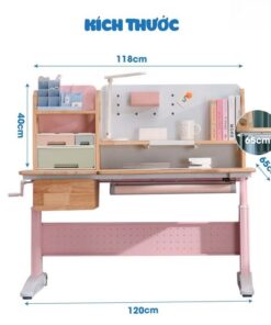 Bàn Học Thông Minh Chống Gù Chống Cận Thị EC36398 - Ảnh 8