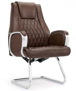Ghế chân quỳ da hiện đại KQ36946