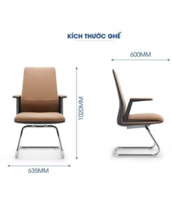 Ghế văn phòng da cao cấp KQ36958 - Ảnh 6