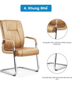 Ghế Chân Quỳ Bọc Da Cao Cấp KQ37047 - Ảnh 3