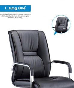 Ghế chân quỳ da cao cấp KQ37067 Ghế chân quỳ da cao cấp KQ37067 - Ảnh 3