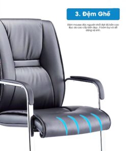 Ghế chân quỳ da cao cấp KQ37067 Ghế chân quỳ da cao cấp KQ37067 - Ảnh 6