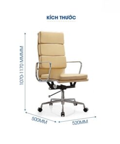 Ghế xoay da cao cấp ANETO LO37113 Ghế xoay da cao cấp ANETO LO37113 - Ảnh 4