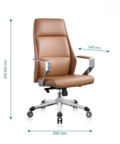 Ghế da văn phòng cao cấp ANETO LO37185 Ghế da văn phòng cao cấp ANETO LO37185 - Ảnh 4