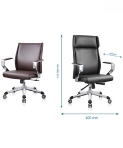 Ghế xoay da văn phòng cao cấp LO37162 Ghế xoay da văn phòng cao cấp LO37162 - Ảnh 3