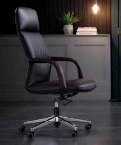 Ghế lãnh đạo da bò Ý sang trọng LO37261 - Ảnh 6
