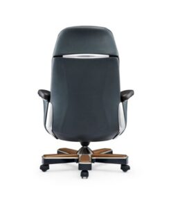Alternative view of Ghế giám đốc bọc da Ý cao cấp LD37433