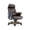 Ghế giám đốc bọc da Ý cao cấp LD37433