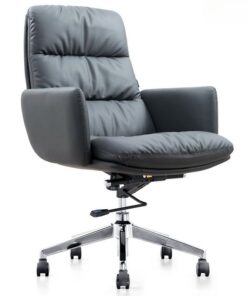 Ghế văn phòng xoay da ANETO LO37496