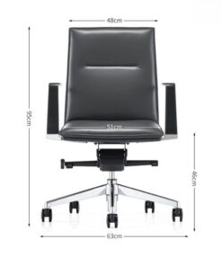 Ghế xoay da văn phòng cao cấp LO37511 Ghế xoay da văn phòng cao cấp LO37511 - Ảnh 4