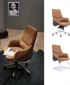 Ghế xoay da văn phòng cao cấp LO37548 Ghế xoay da văn phòng cao cấp LO37548 - Ảnh 4