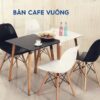 Bàn cà phê tròn gỗ sồi hiện đại - BB30475