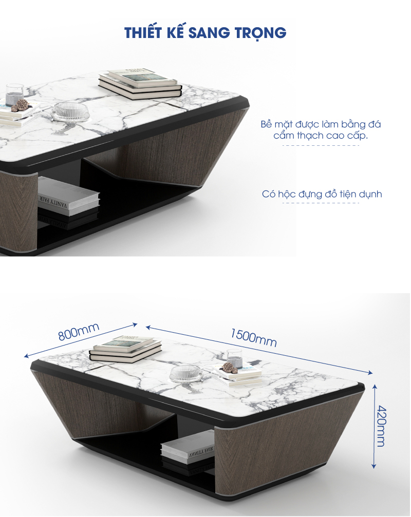 Bàn trà veneer MDF 1500x800mm Sài Gòn (SKU: GT29783) aneto.vn - Nội Thất Văn Phòng