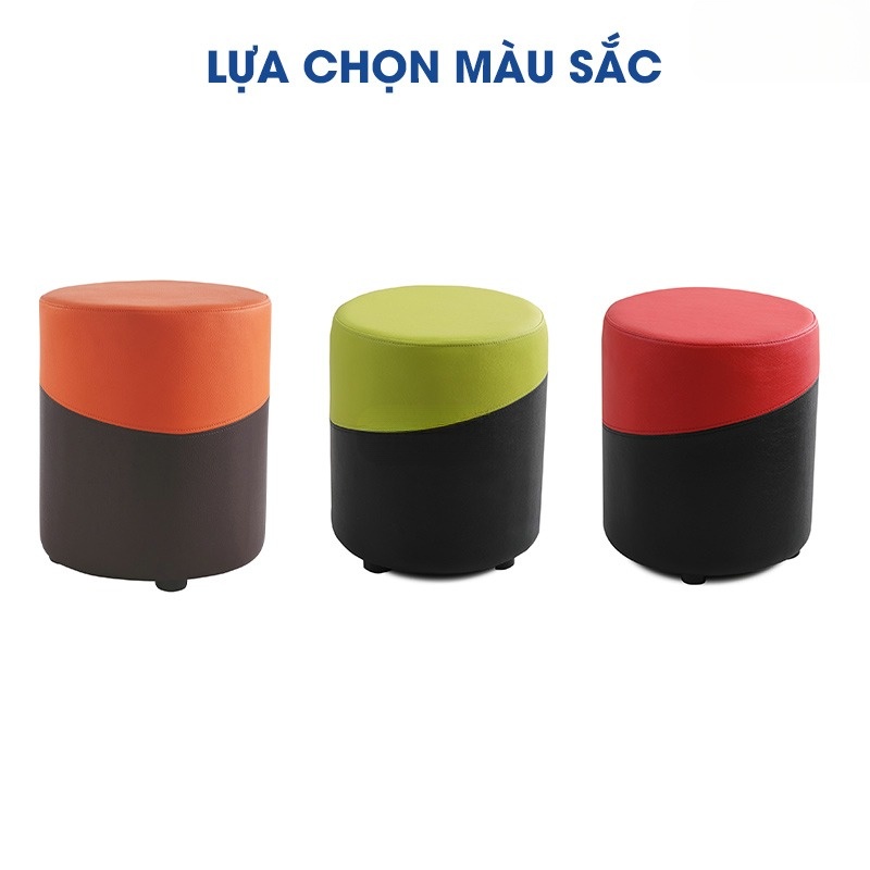 Ghế Ottoman Bọc Nhung WF30654 aneto.vn - Nội Thất Văn Phòng