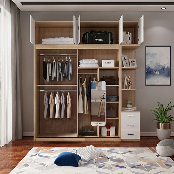 Tủ Quần Áo Gỗ Sang Trọng WA29628 aneto.vn - Nội Thất Văn Phòng