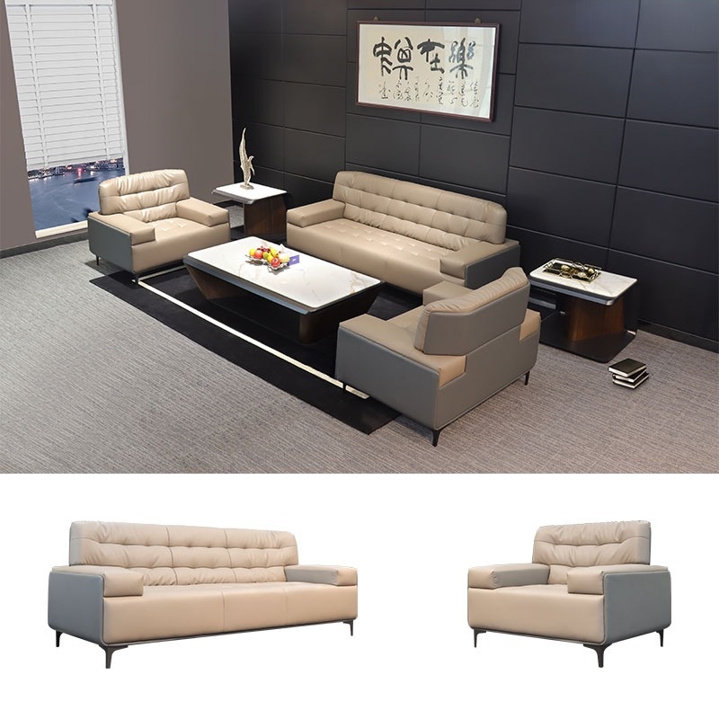 Sofa da sang trọng ANETO SB31182 aneto.vn - Nội Thất Văn Phòng
