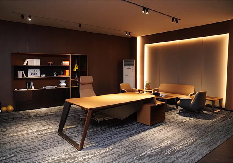 Sofa da cao cấp ANETO SB31358 aneto.vn - Nội Thất Văn Phòng