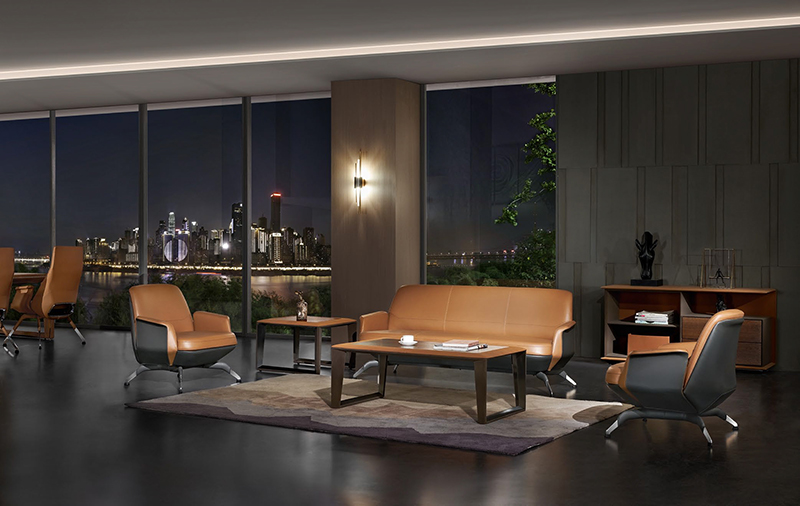Sofa da cao cấp ANETO SB31358 aneto.vn - Nội Thất Văn Phòng