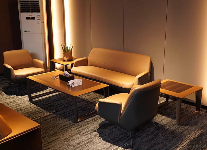 Sofa da cao cấp ANETO SB31358 aneto.vn - Nội Thất Văn Phòng