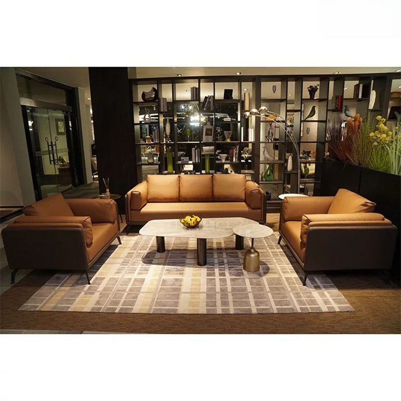 Sofa văng da cao cấp ANETO SV31414 aneto.vn - Nội Thất Văn Phòng