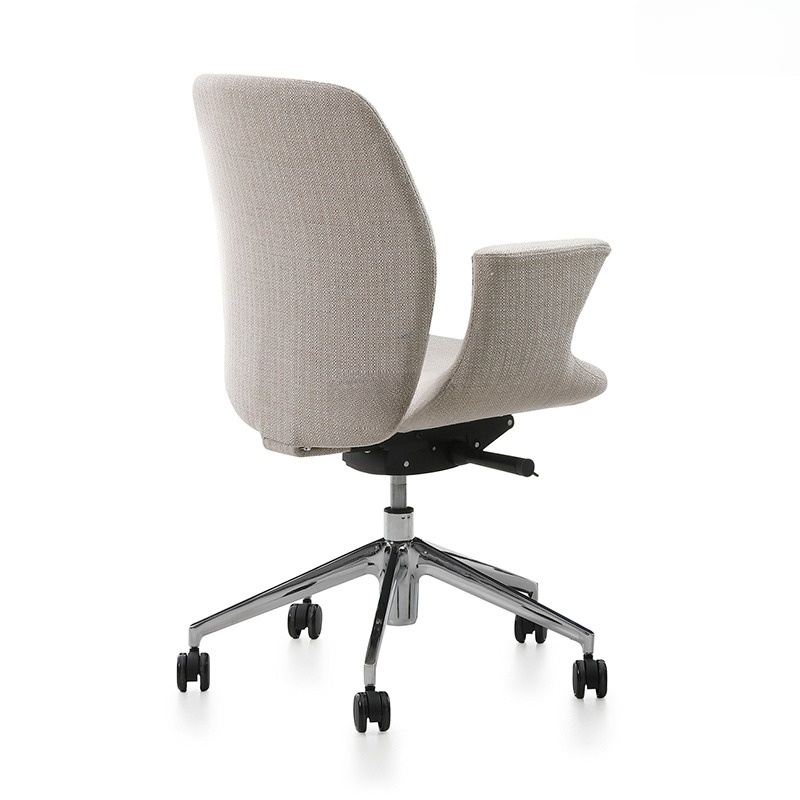 Ghế phòng chờ bọc nhung chân xoay WS30894 aneto.vn - Nội Thất Văn Phòng