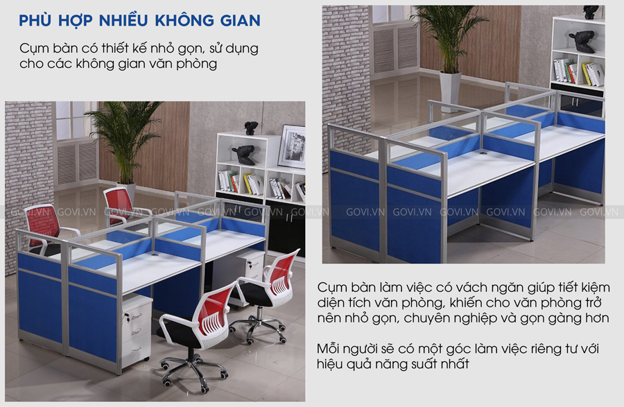 Vách ngăn phòng kính cao cấp hiện đại OP32000 aneto.vn - Nội Thất Văn Phòng