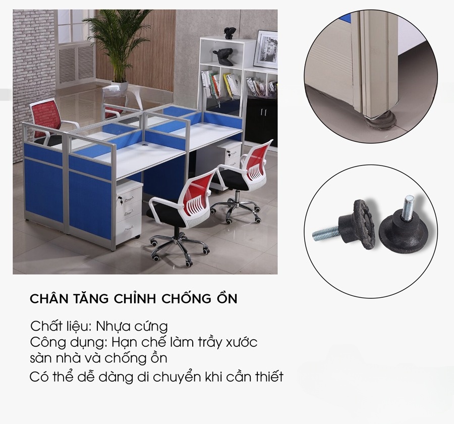 Vách ngăn phòng kính cao cấp hiện đại OP32000 aneto.vn - Nội Thất Văn Phòng