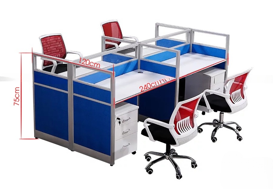 Vách ngăn phòng kính cao cấp hiện đại OP32000 aneto.vn - Nội Thất Văn Phòng