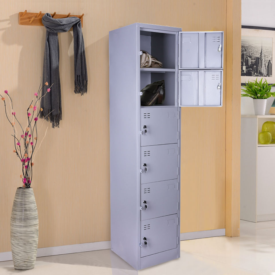 Tủ Lock Kim Loại 6 Ngăn LK6C1 (TM32174) aneto.vn - Nội Thất Văn Phòng