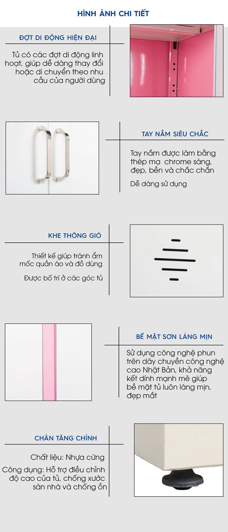 Tủ Quần Áo Sắt Sơn Tĩnh Điện Nội Thất Sài Gòn TC32347 aneto.vn - Nội Thất Văn Phòng