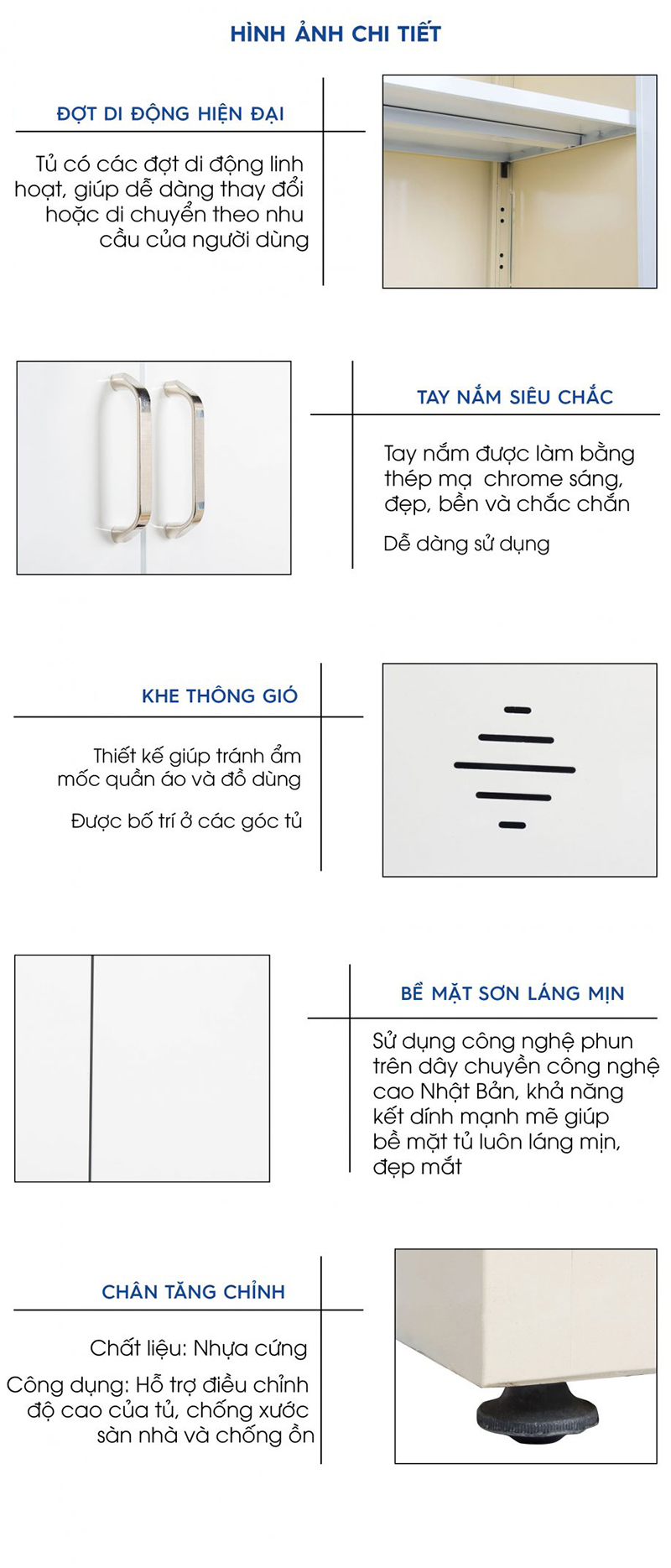 Tủ sắt bền đẹp W1000 x D500 x H1830 mm (TC32343) aneto.vn - Nội Thất Văn Phòng