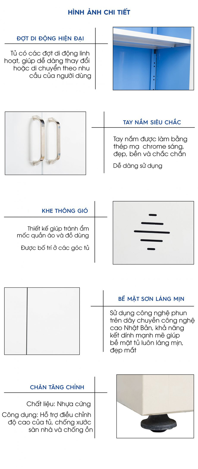 Tủ sắt chống gỉ đa năng TC32340 aneto.vn - Nội Thất Văn Phòng