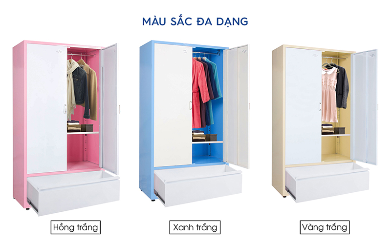 Tủ sắt chống gỉ đa năng TC32340 aneto.vn - Nội Thất Văn Phòng